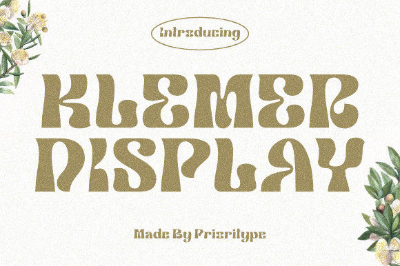 Discover Klemer: A Display Font with Whimsical Charm