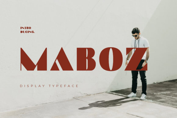 Maboz: A Bold Typeface for Modern Branding